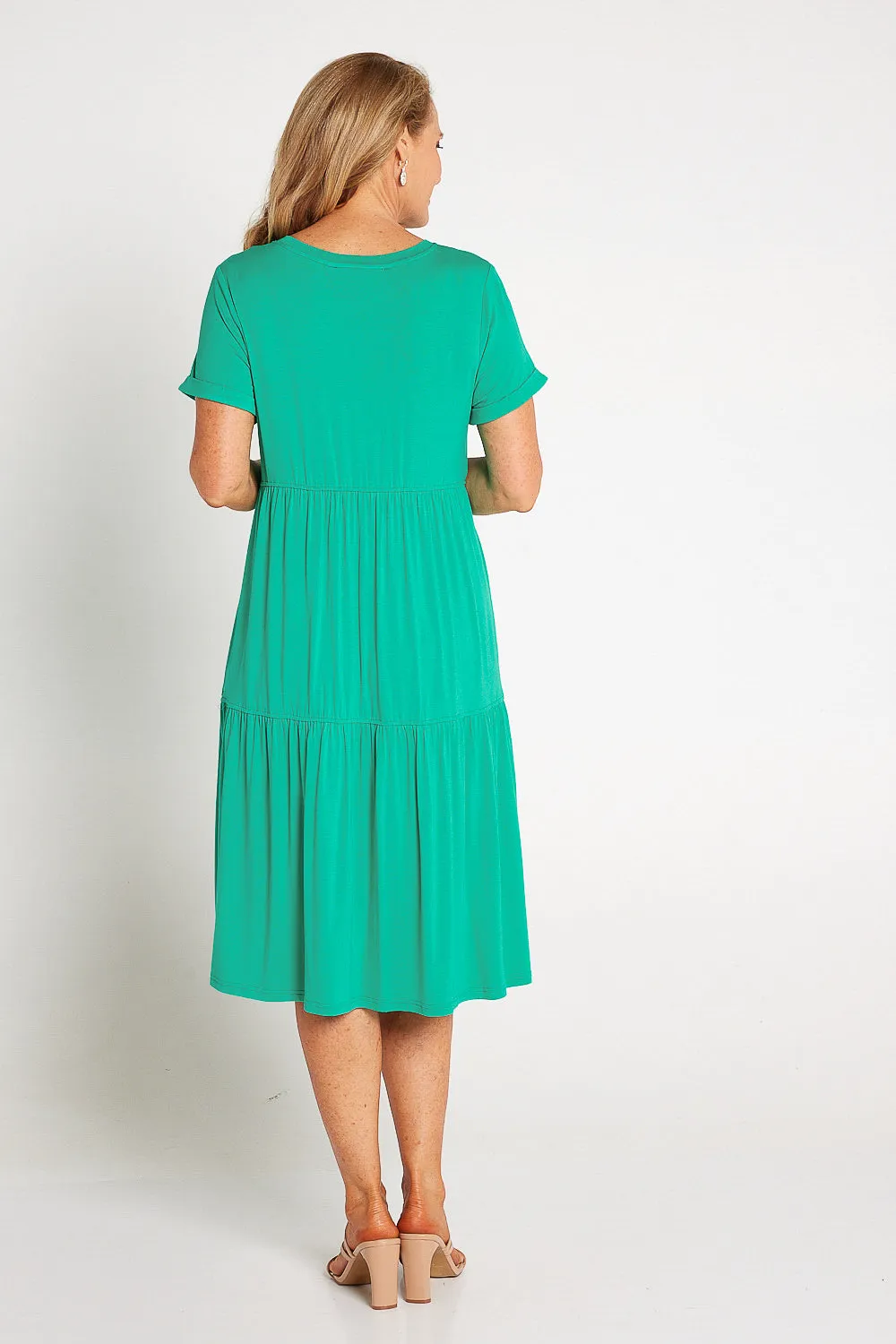 Shyla Modal Dress - Jade Green