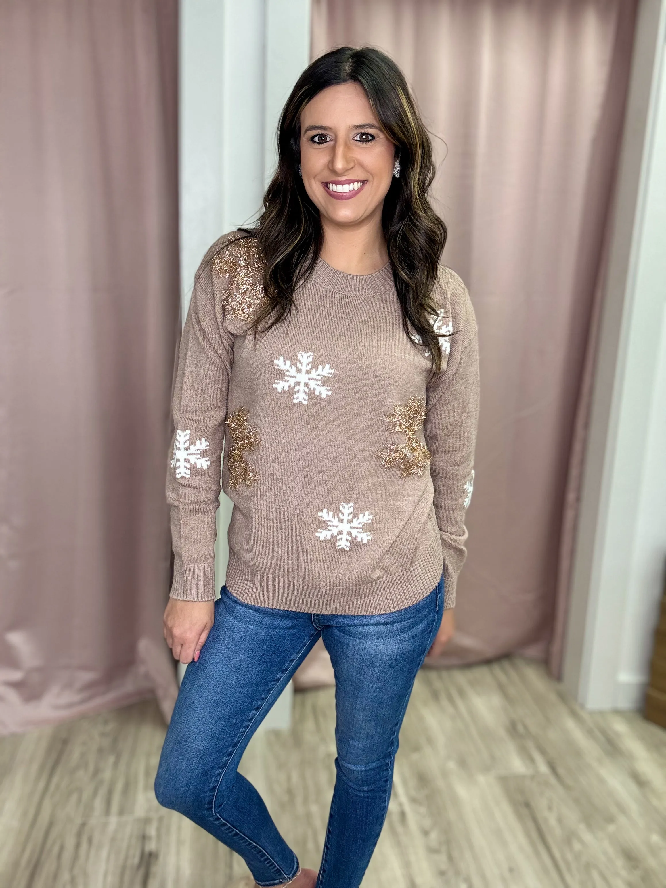 Snowflake Season Sweater