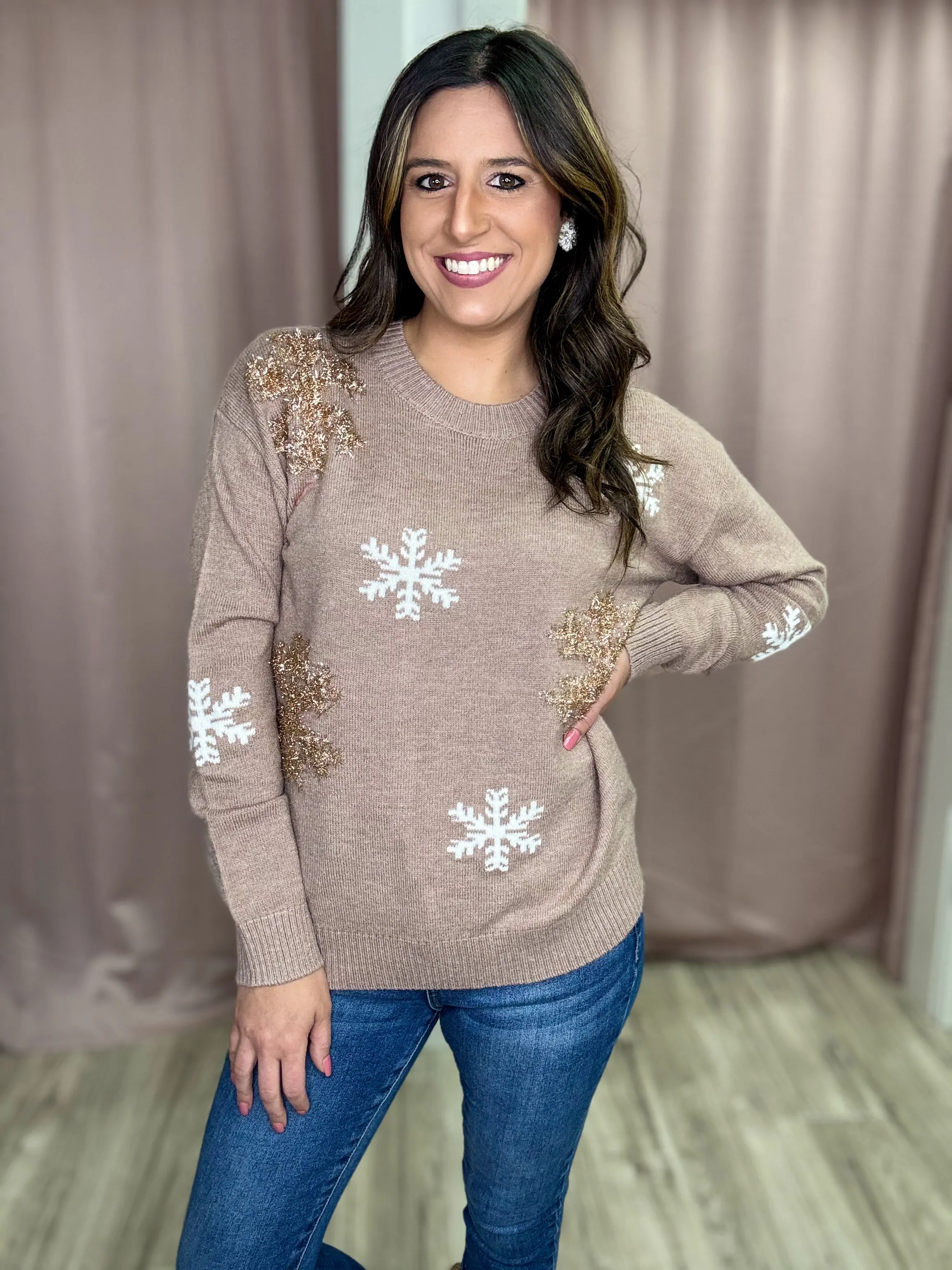 Snowflake Season Sweater