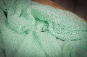 Stretch Knit Baby Wrap - Mint Green