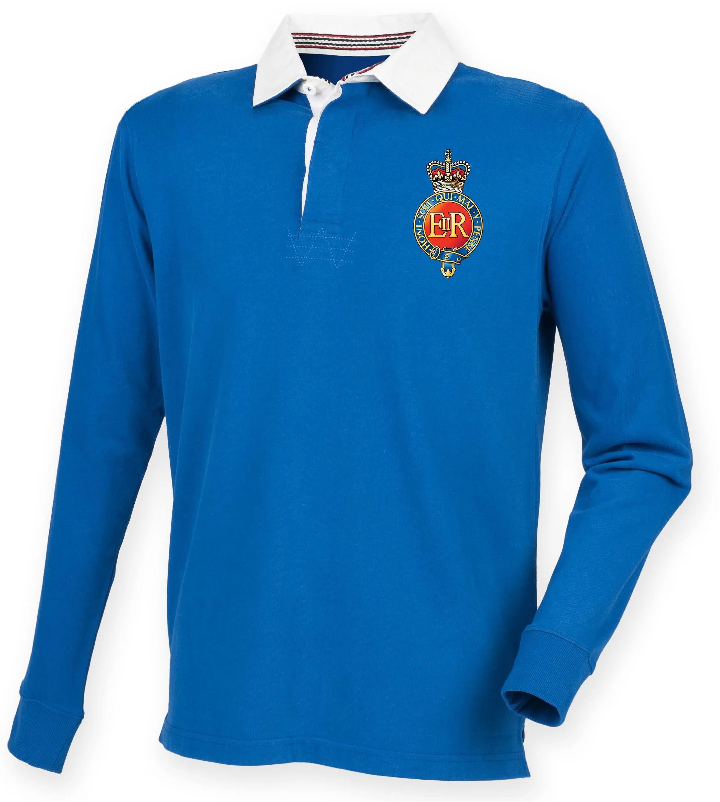 The Household Cavalry Premium Superfit Embroidered Rugby Shirt