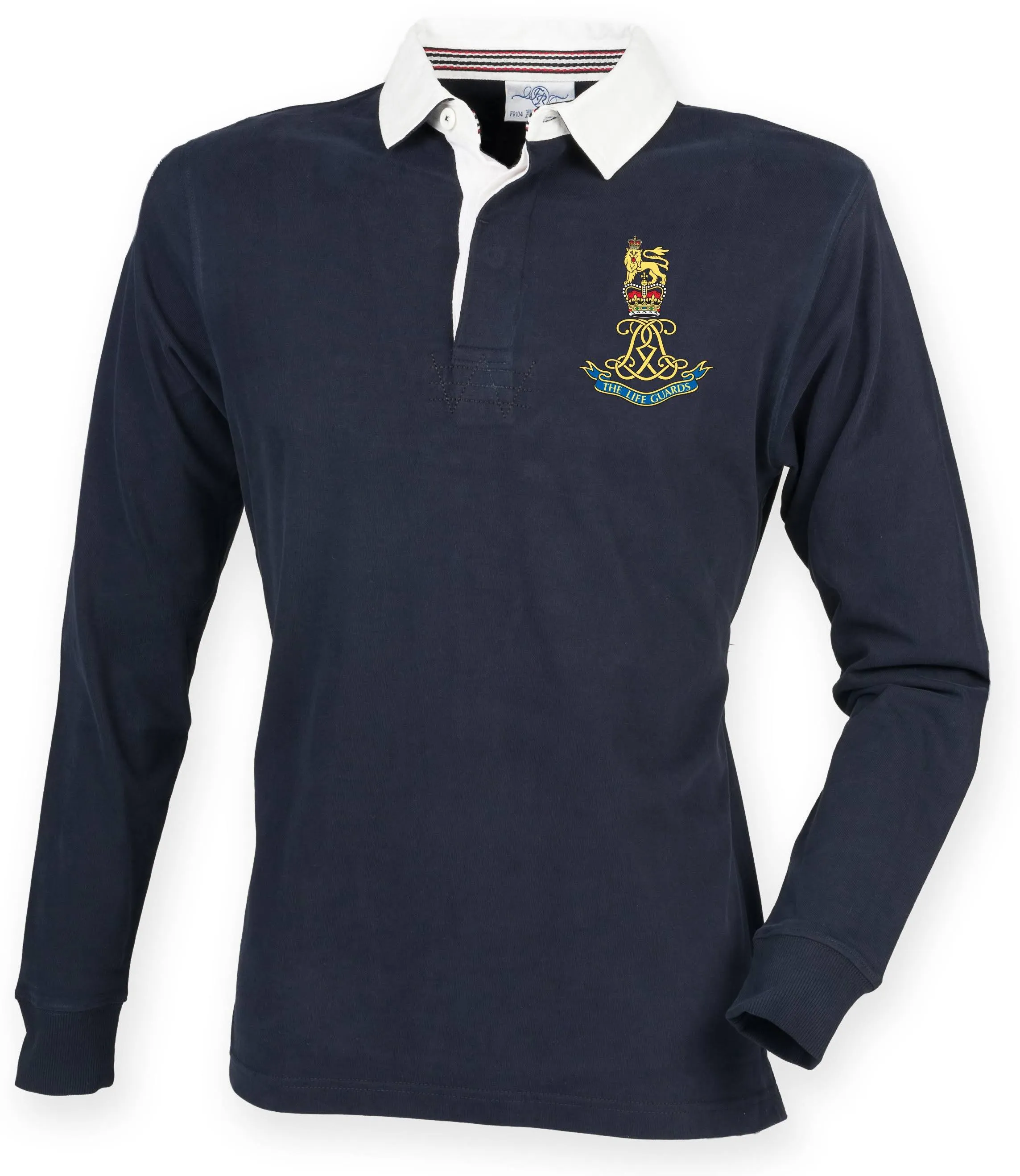 The Life Guards Premium Superfit Embroidered Rugby Shirt