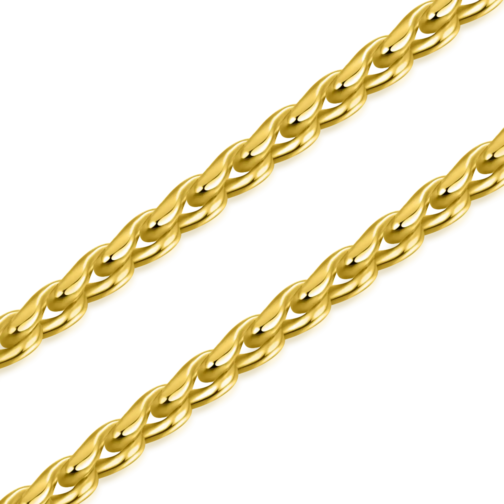 Women's Franco Chain - Yellow Gold