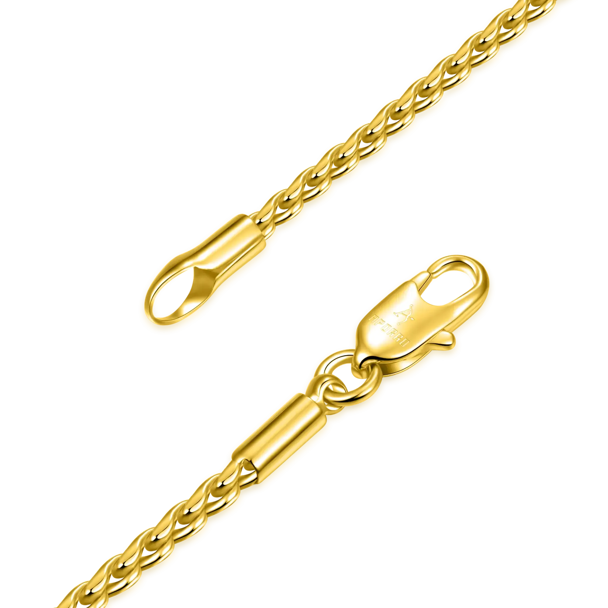 Women's Franco Chain - Yellow Gold