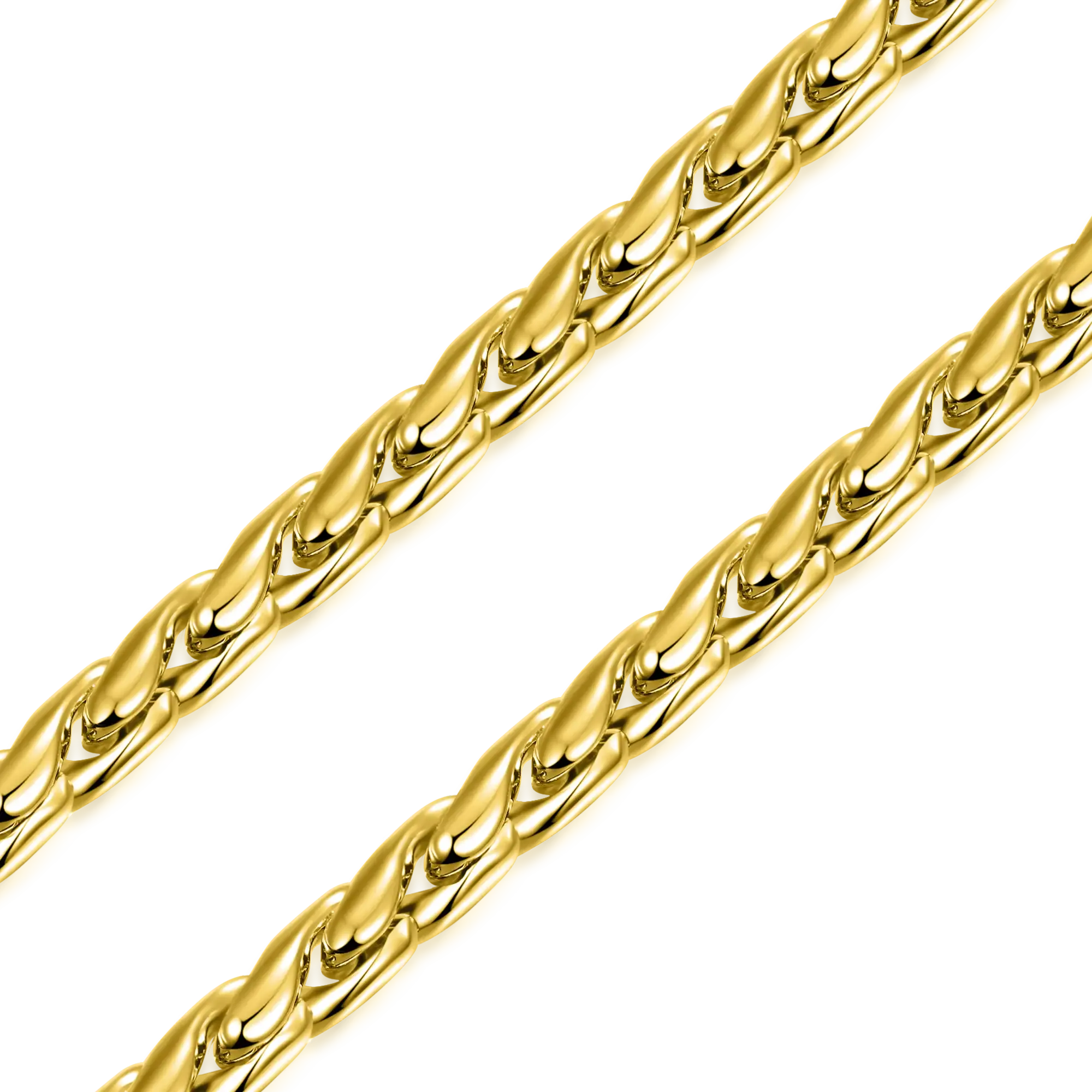 Women's Franco Chain - Yellow Gold